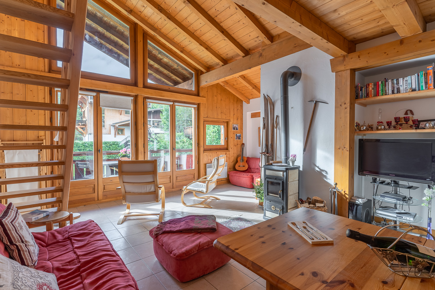 For sale Duplex apartment in a recently built chalet in Les Houches